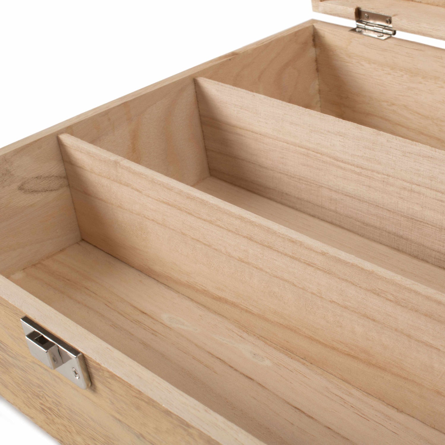 Three Bottle Oak Effect Wooden Box - REGN