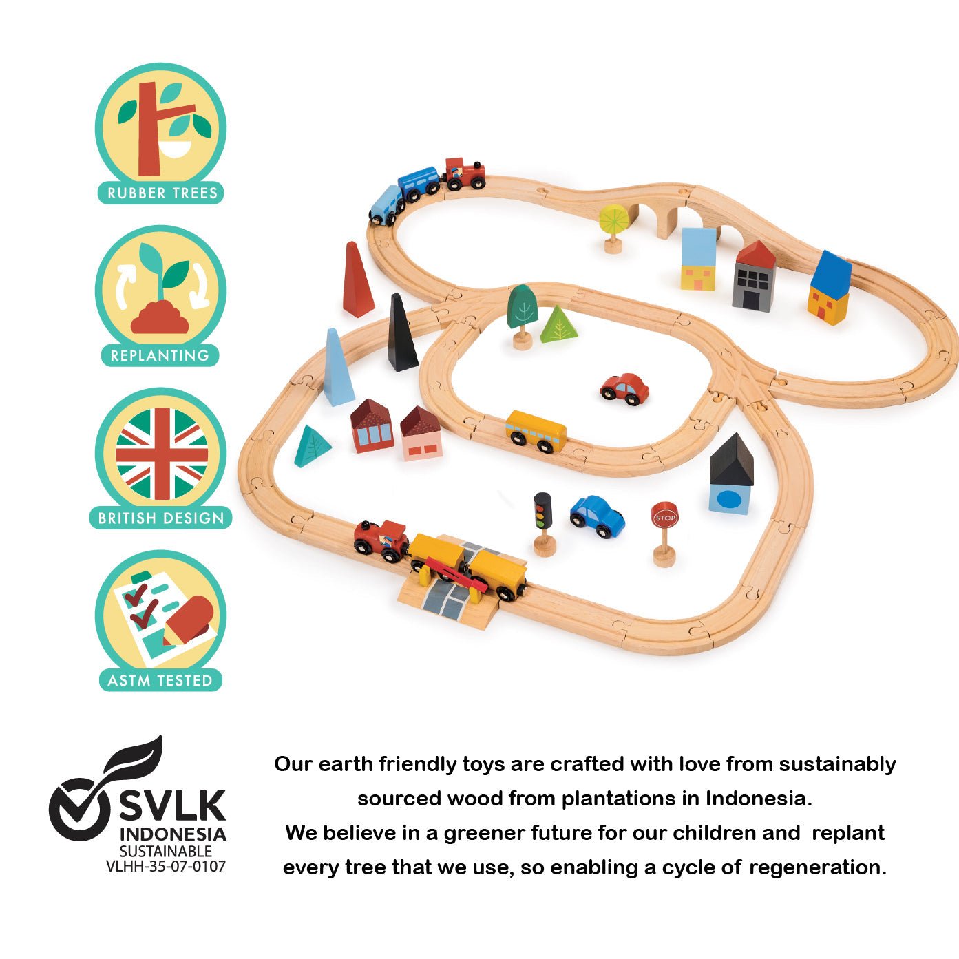 Town Train Set - REGN