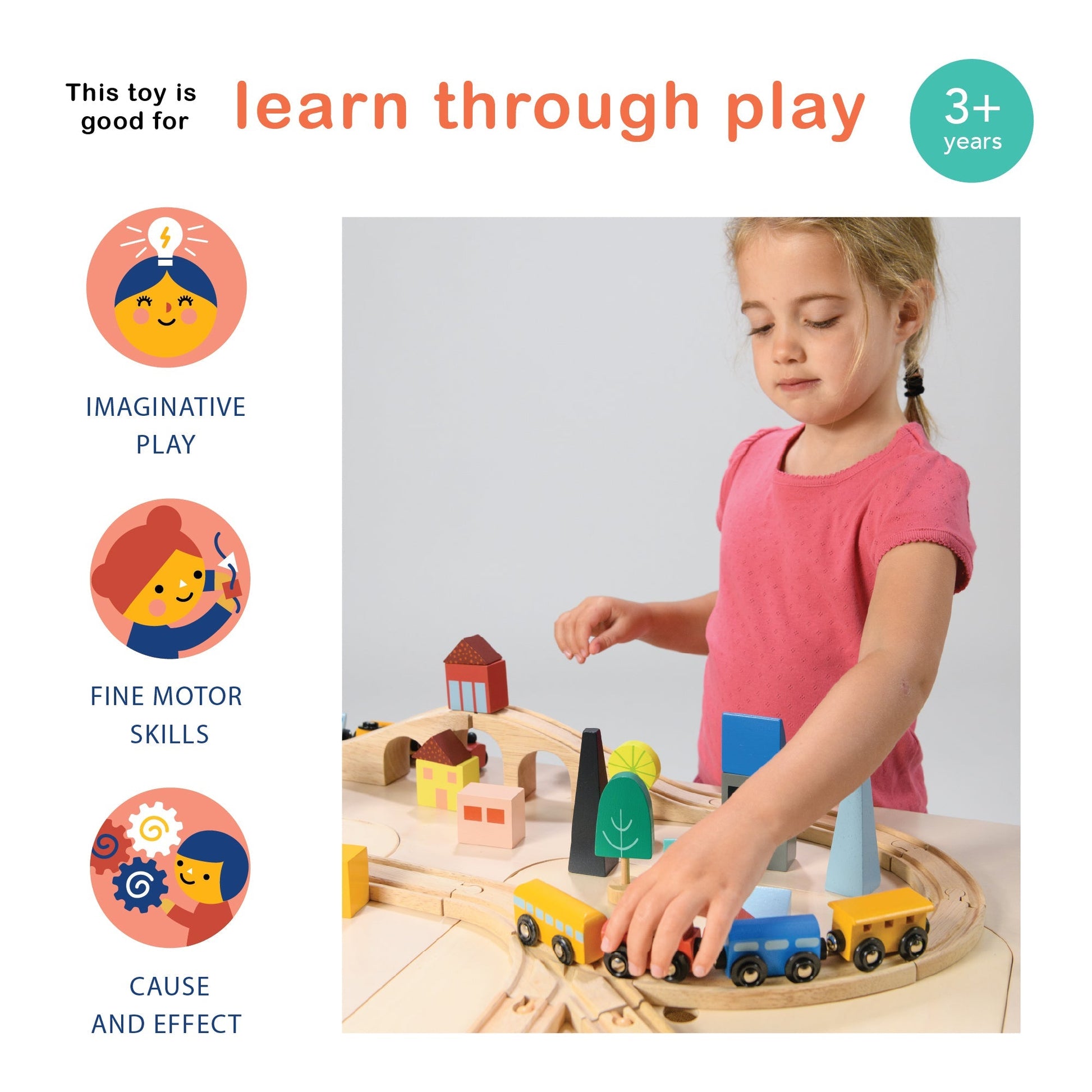 Town Train Set - REGN