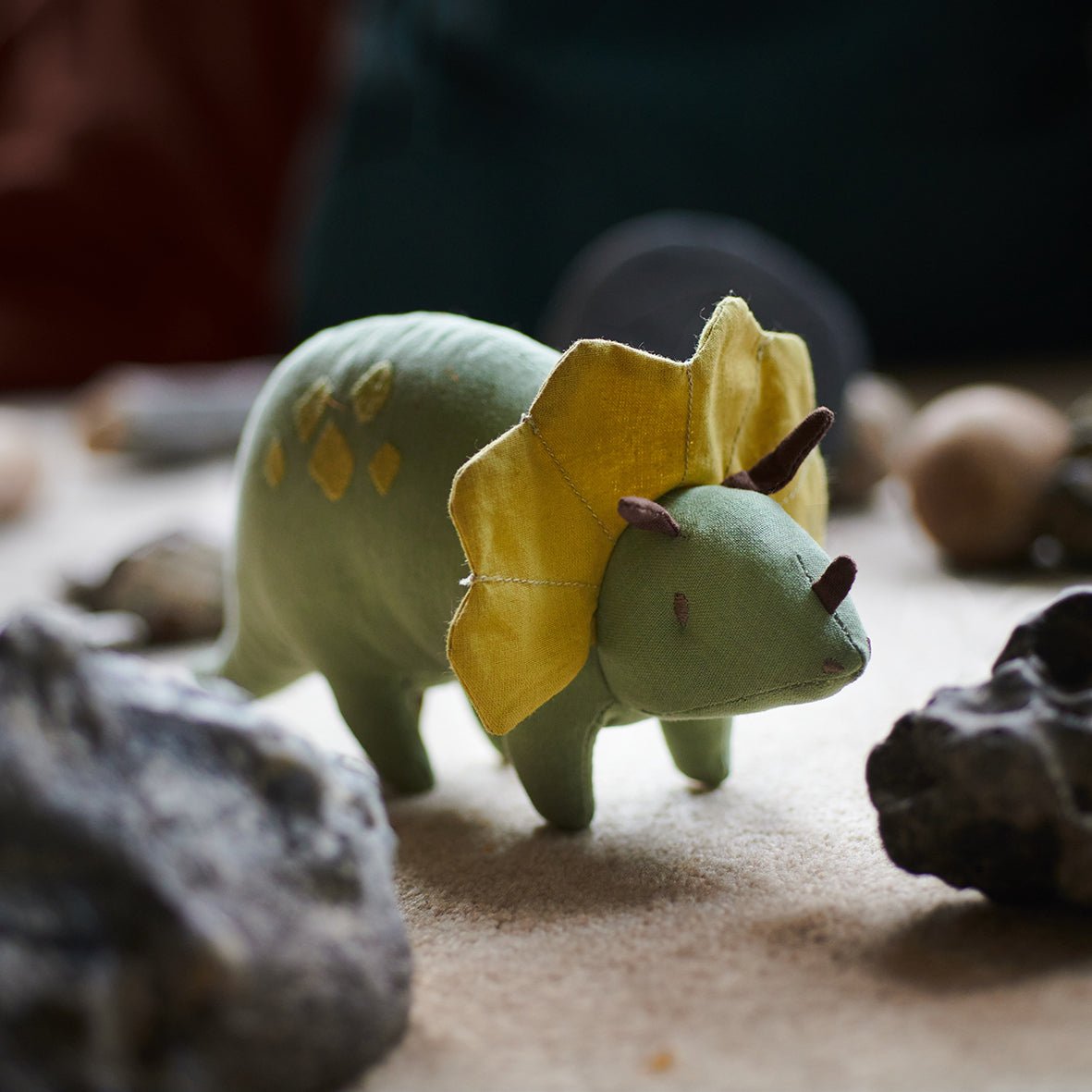 Trike Linen Dinosaur Toy - REGN