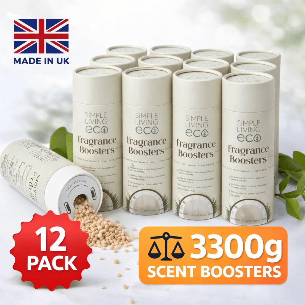 UK Made Plant - Based Fragrance Booster Beads for Laundry – Choice of Scent - 12 Pack - REGN