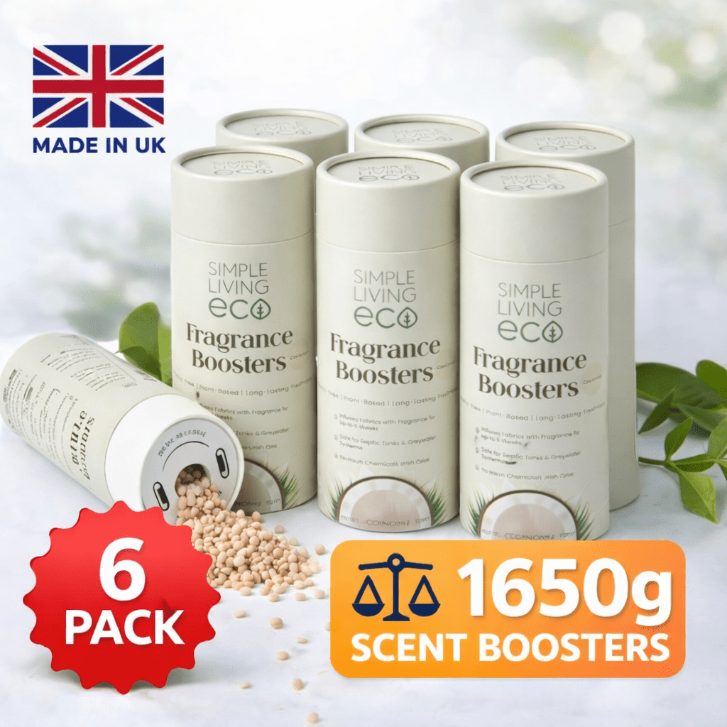 UK Made Plant - Based Fragrance Booster Beads for Laundry – Choice of Scent - 6 Pack - REGN