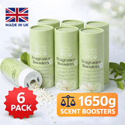 UK Made Plant - Based Fragrance Booster Beads for Laundry – Choice of Scent - 6 Pack - REGN
