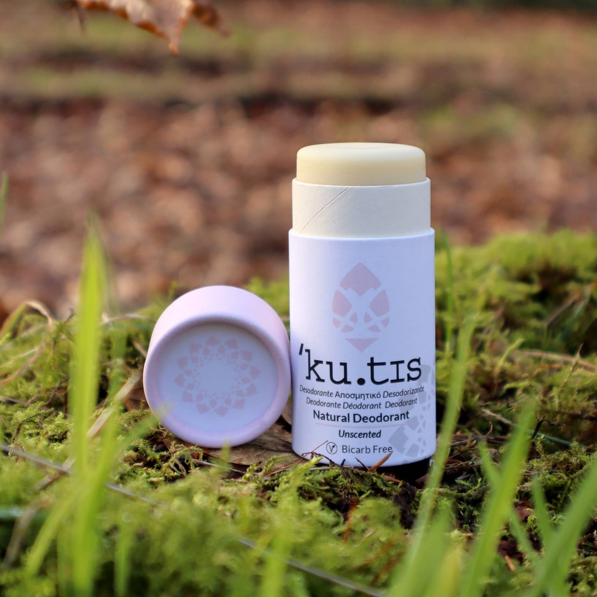 Unscented Natural Bicarb Free Roll On Eco Friendly Deodrant, Plastic Free Anti Perspirant - REGN