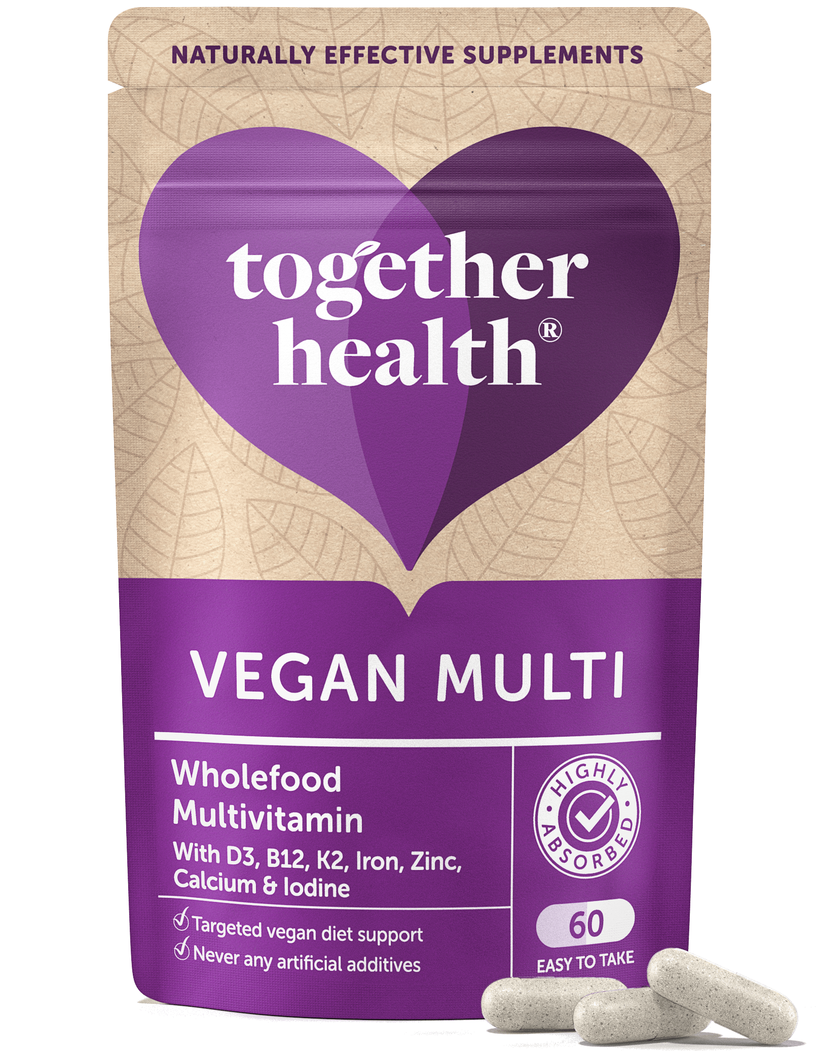 Complement Supplement Vegan Multi – Vegan Supplement - 60 Capsules | REGN