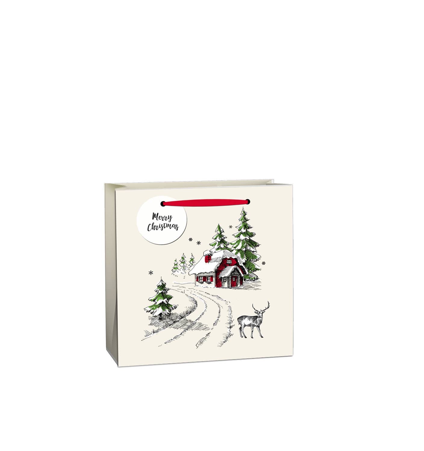 Vintage Christmas Gift Bags – Eco - Friendly FSC™ Sustainable Packaging - REGN