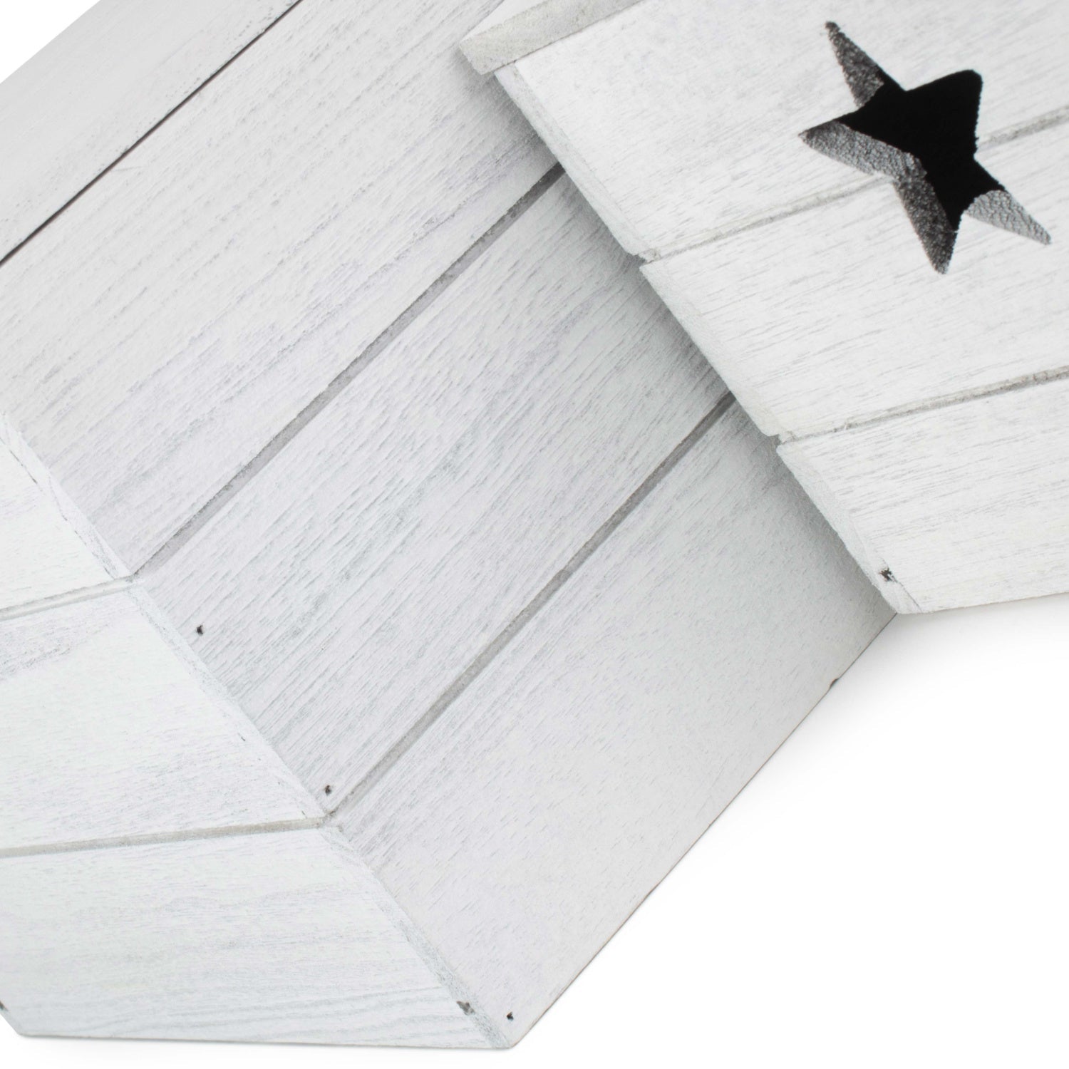 Vintage Star Cut Out Box with Lid Set 2 - REGN