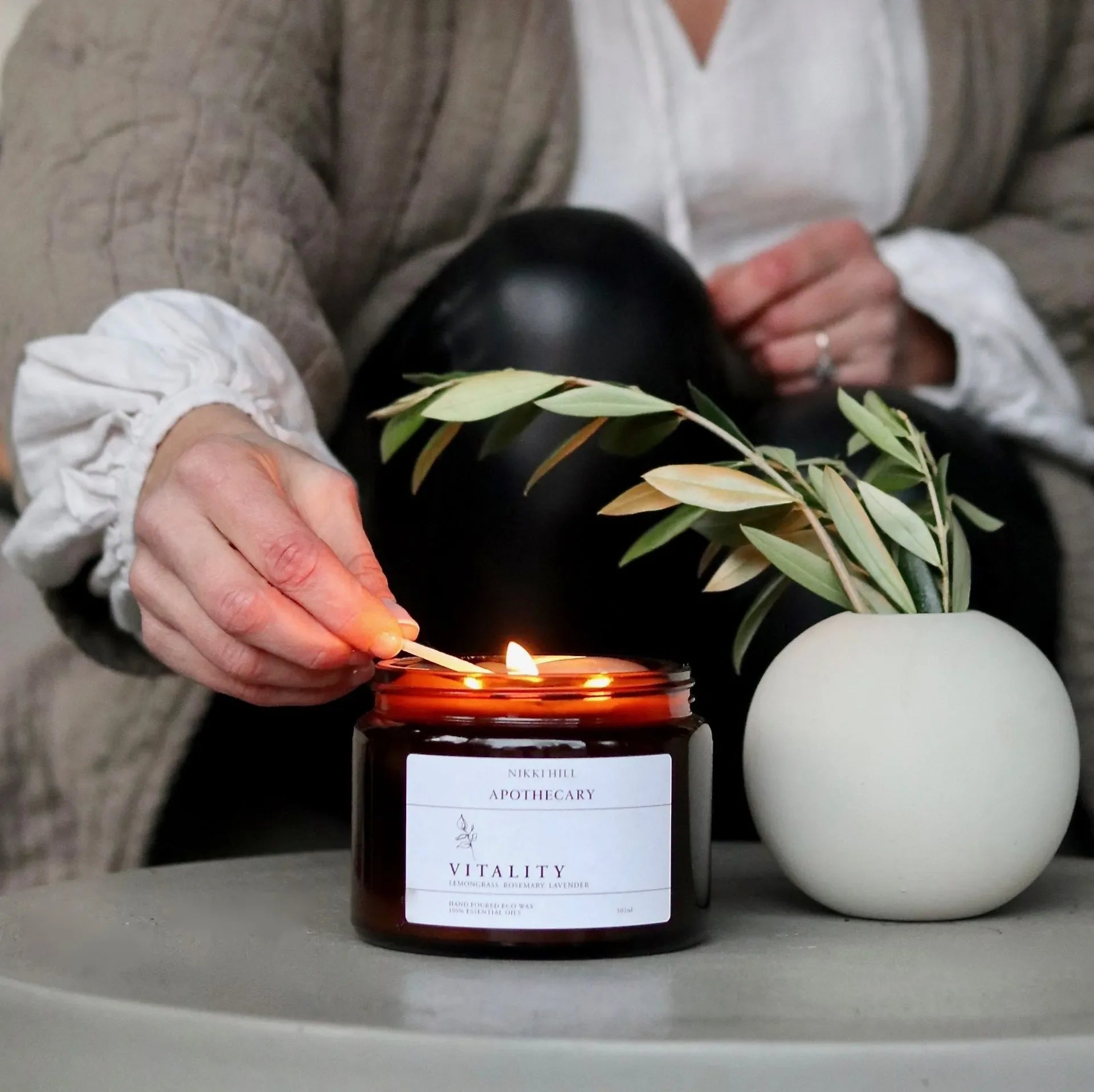 VITALITY Essential Oil Candle - REGN