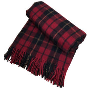 Wallace Recycled Wool Blanket in Classic Tartan Check - REGN