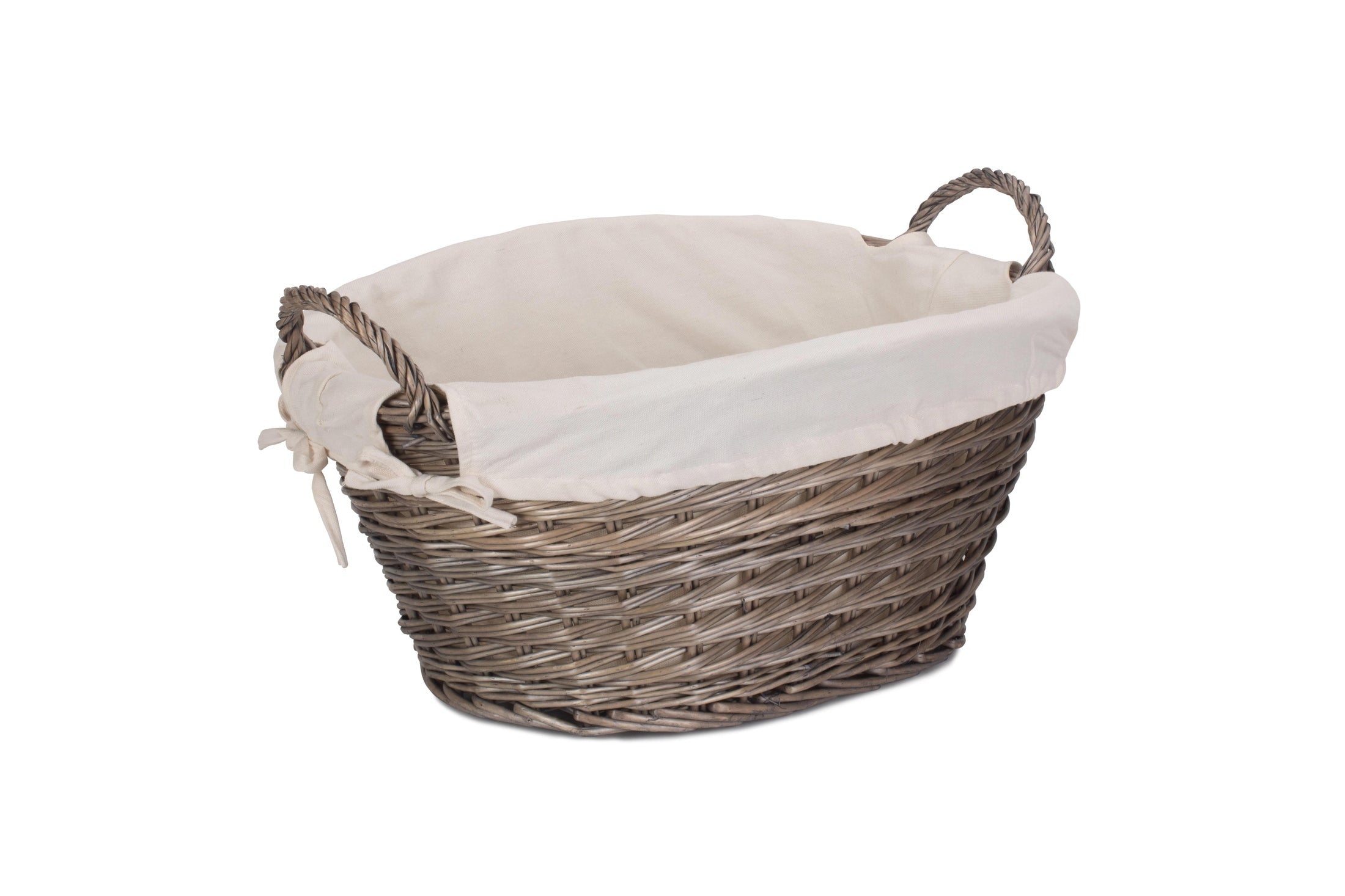 Wash Basket with White Lining - Small - REGN