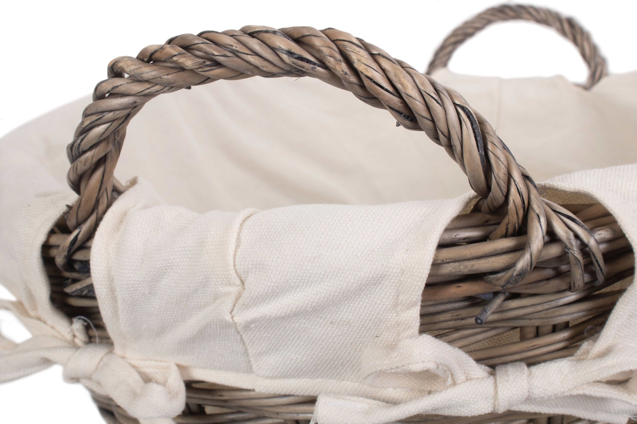 Wash Basket with White Lining - Small - REGN