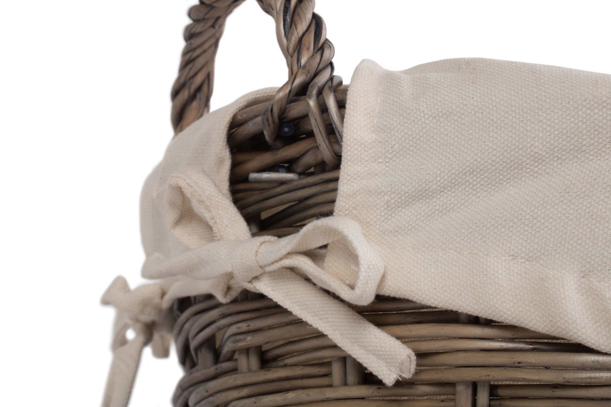 Wash Basket with White Lining - Small - REGN