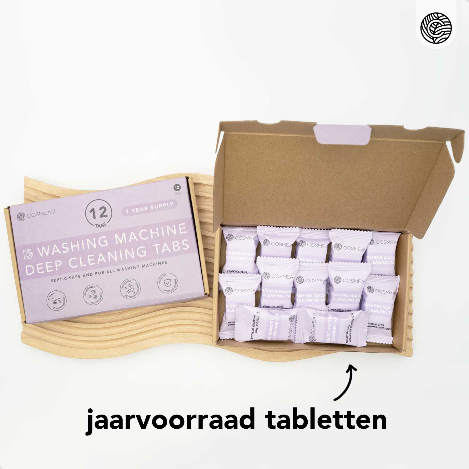 Washing Machine Deep Cleaning Tablets – 12 Pack - REGN