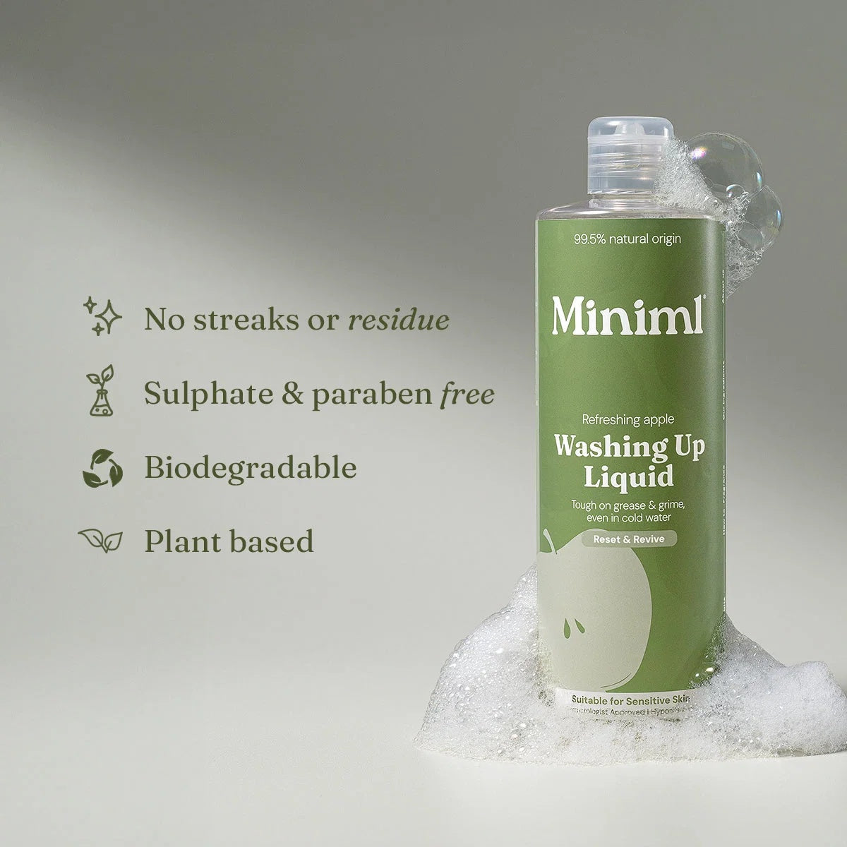 Washing Up Liquid 5L Duo Bundle – Apple & Rhubarb + Lemon