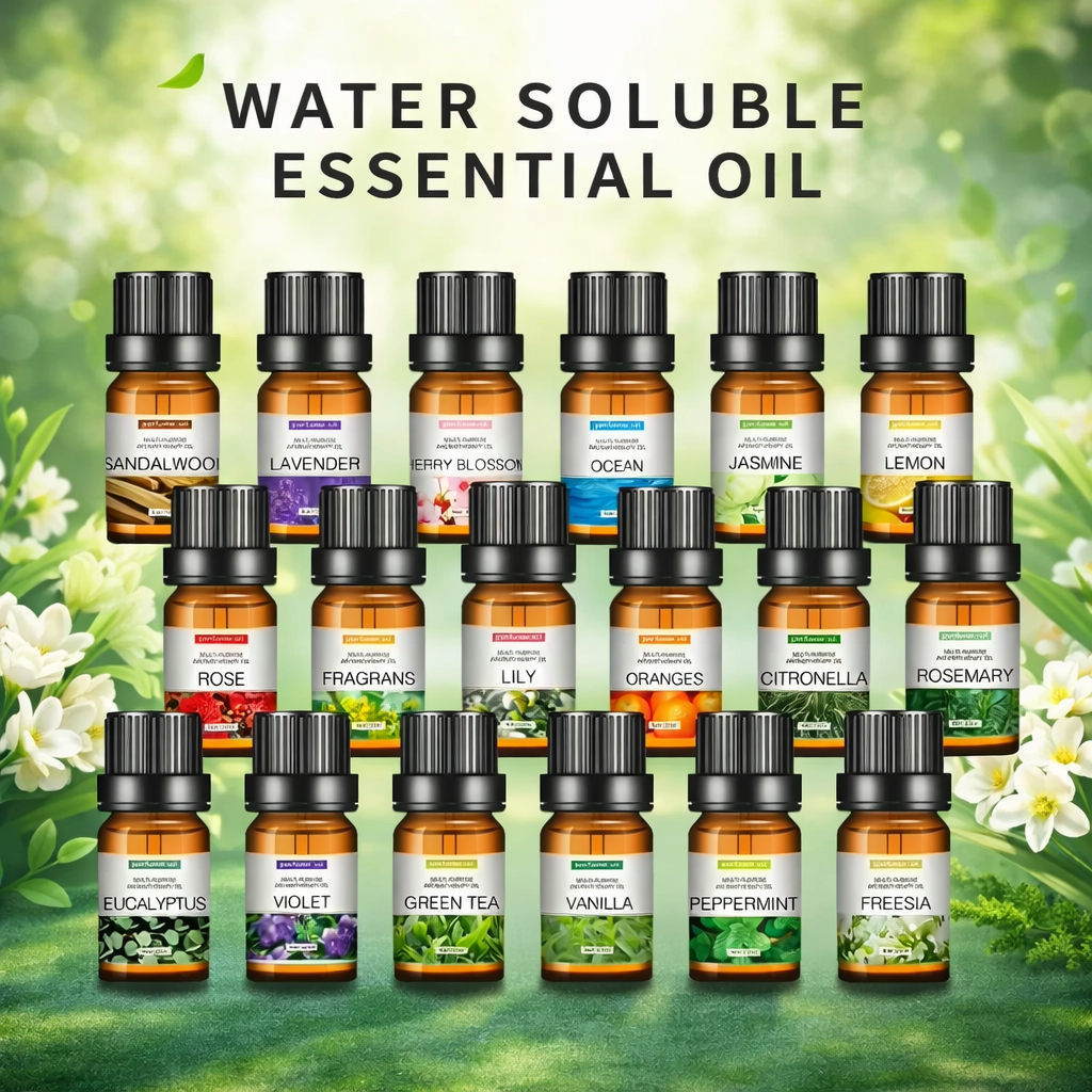 Water Soluble Essential Oil 10ml Fragrance Oil for Diffusers, Dryer Balls & Home Fragrance - REGN