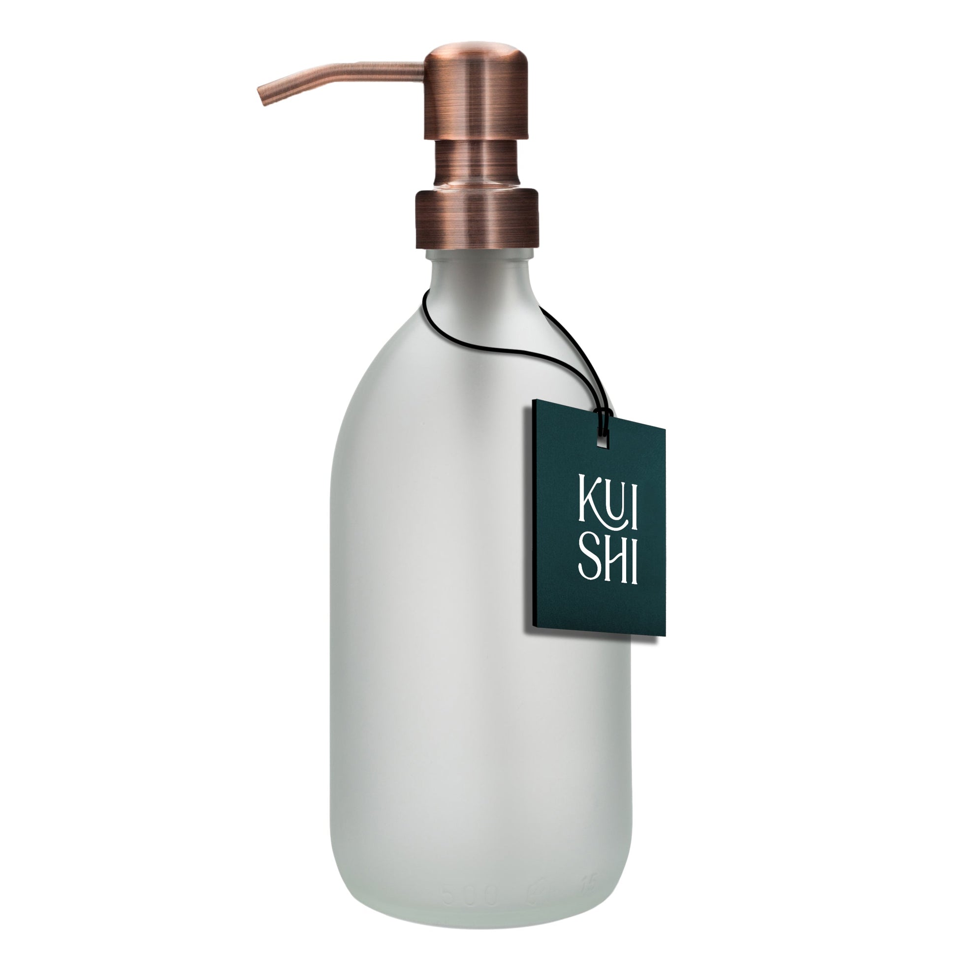 White Glass Soap Dispenser - REGN