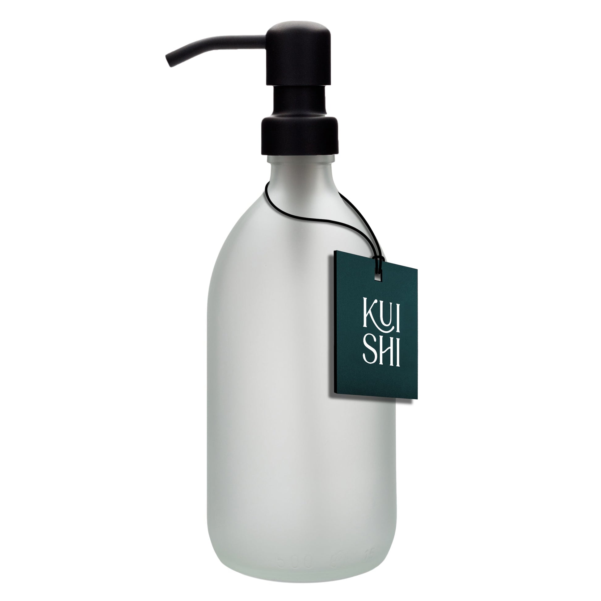 White Glass Soap Dispenser - REGN