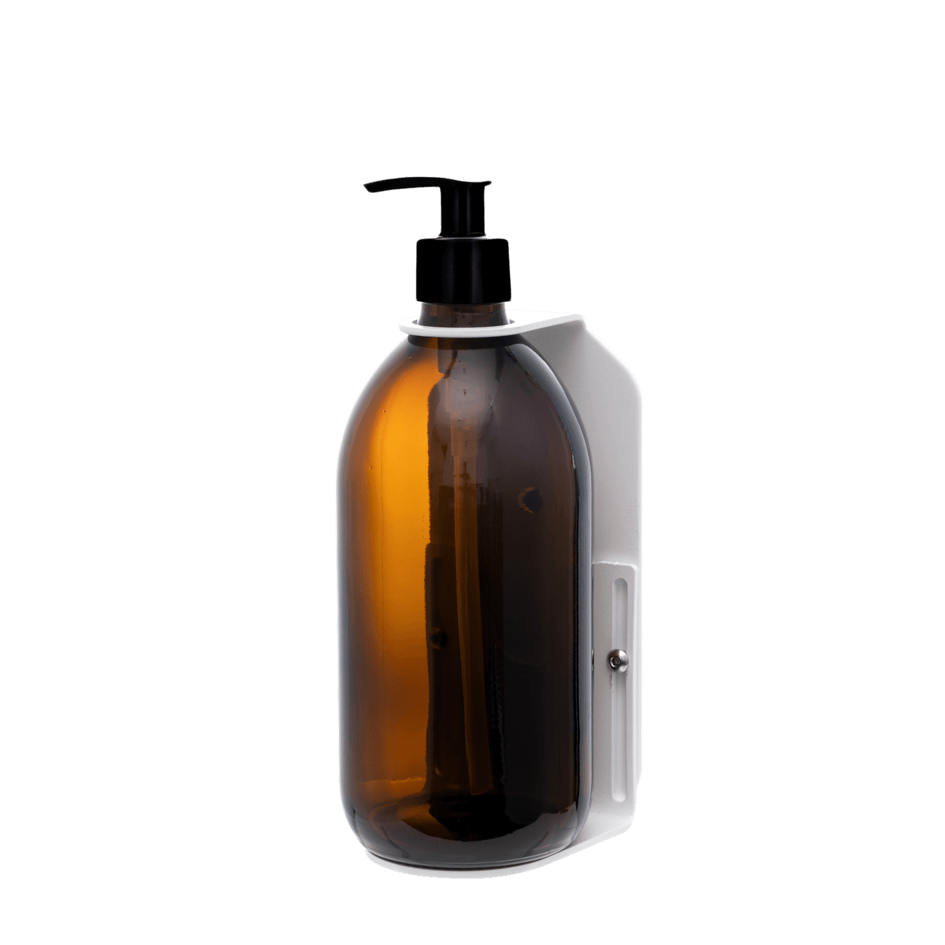 White Single Wall Mounted Soap Dispenser - REGN