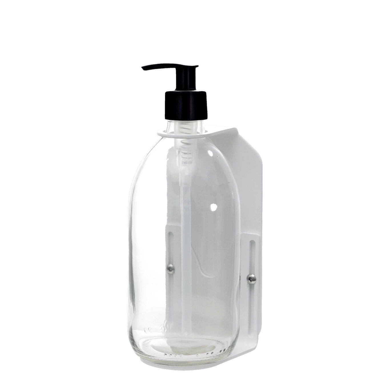 White Single Wall Mounted Soap Dispenser - REGN