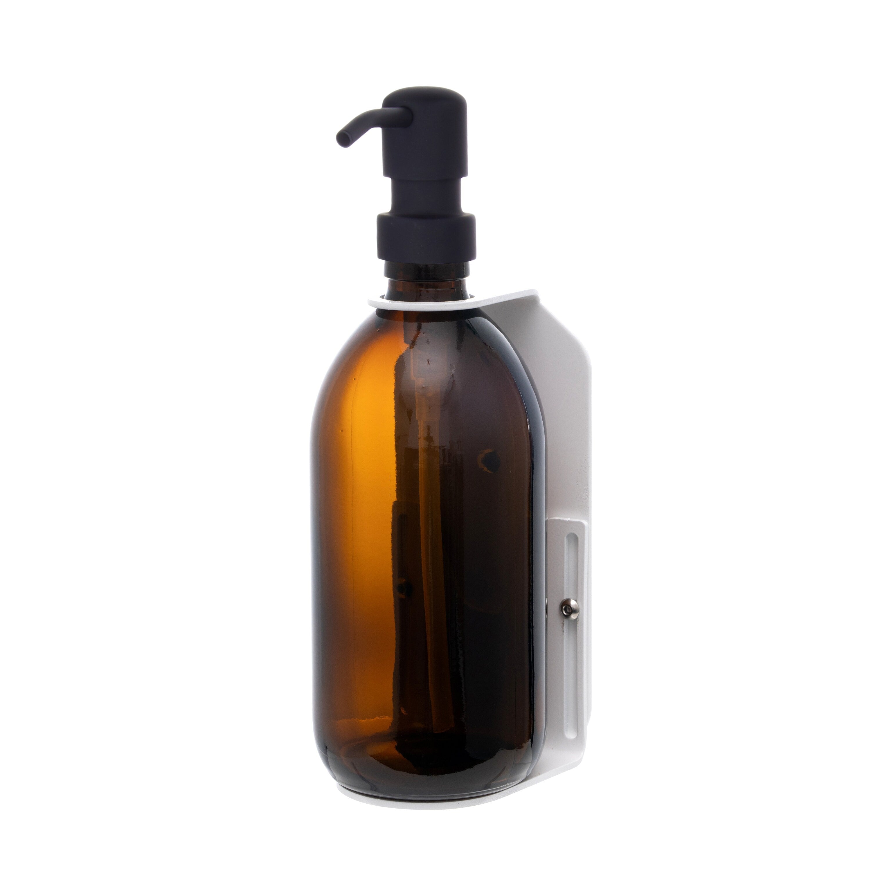 White Single Wall Mounted Soap Dispenser - REGN