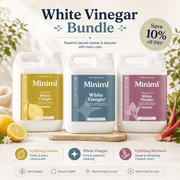 White Vinegar 5L Try It All Bundle – Lemon, Unscented & Wild Rhubarb - REGN
