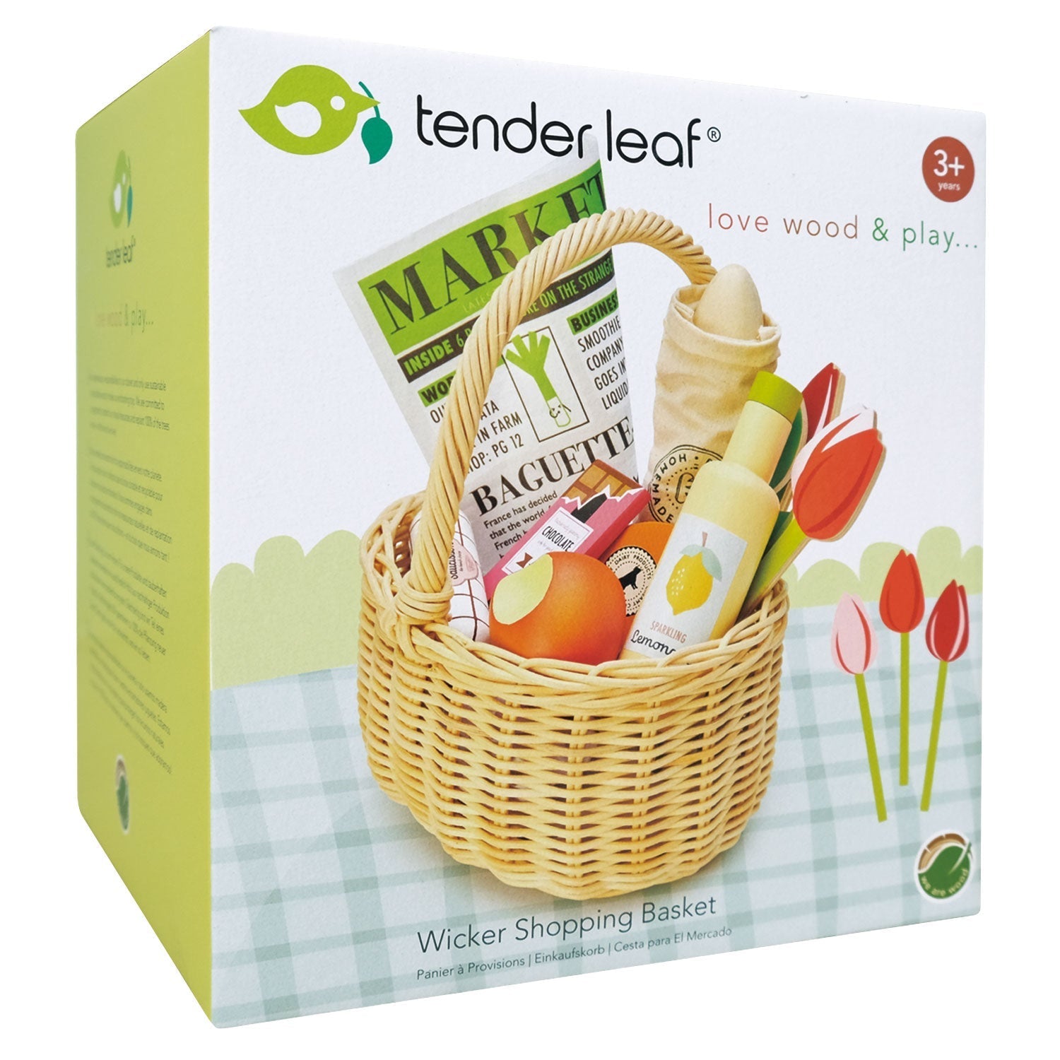Wicker Shopping Basket - REGN