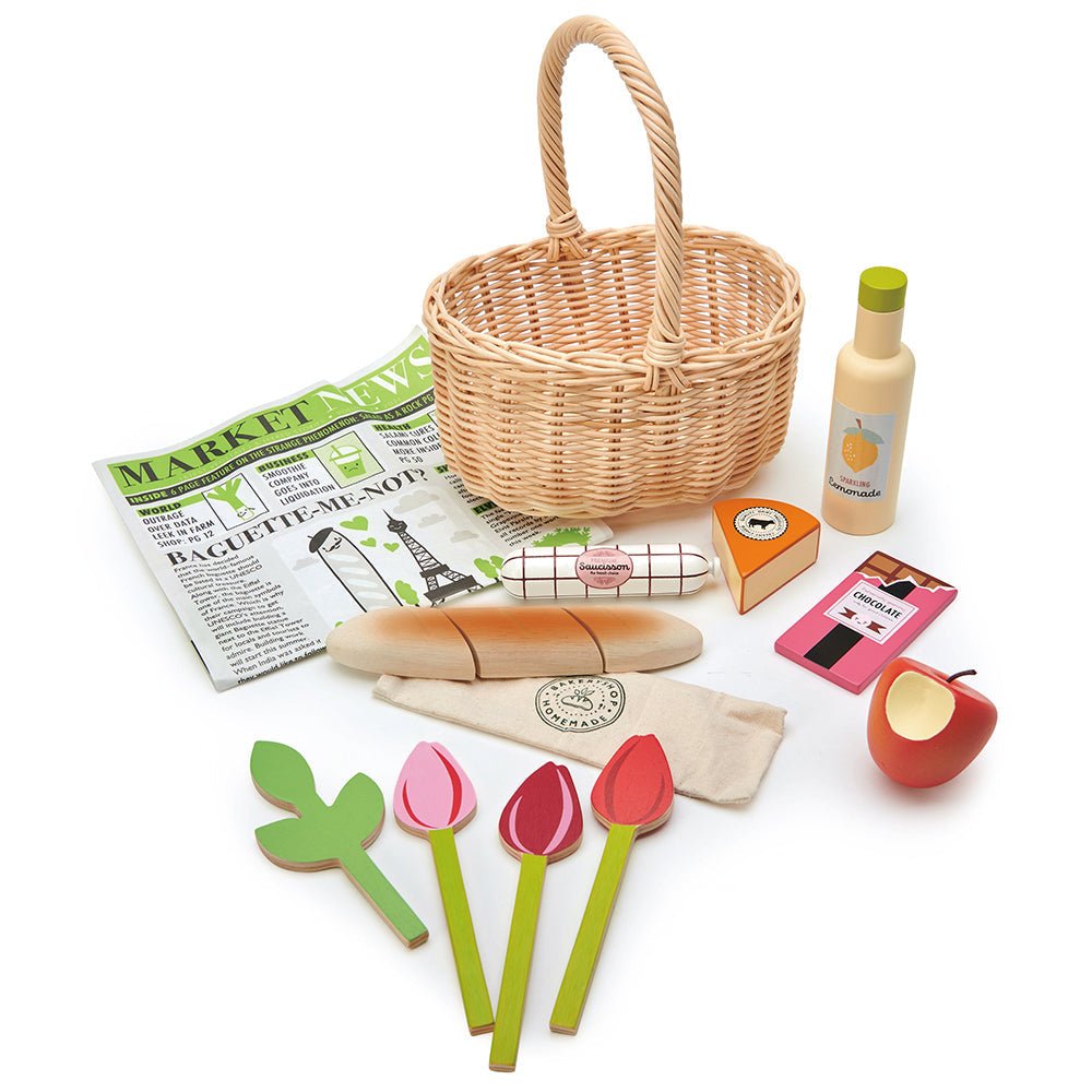 Wicker Shopping Basket - REGN