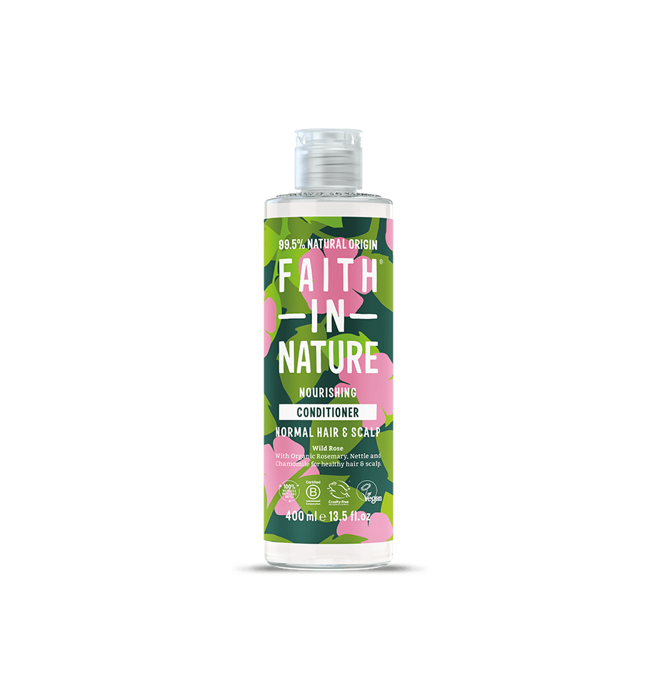 Wild Rose Conditioner 400ml – 99.5% Natural Origin for Normal Hair - REGN