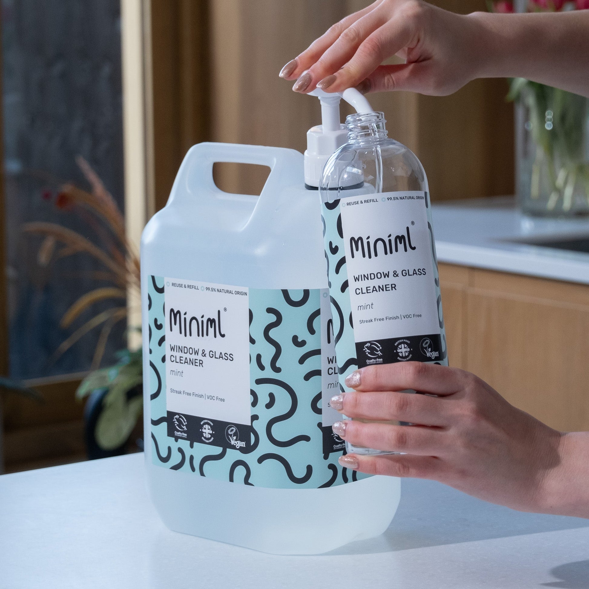 Window & Glass Cleaner - Mint 5L Refill - REGN