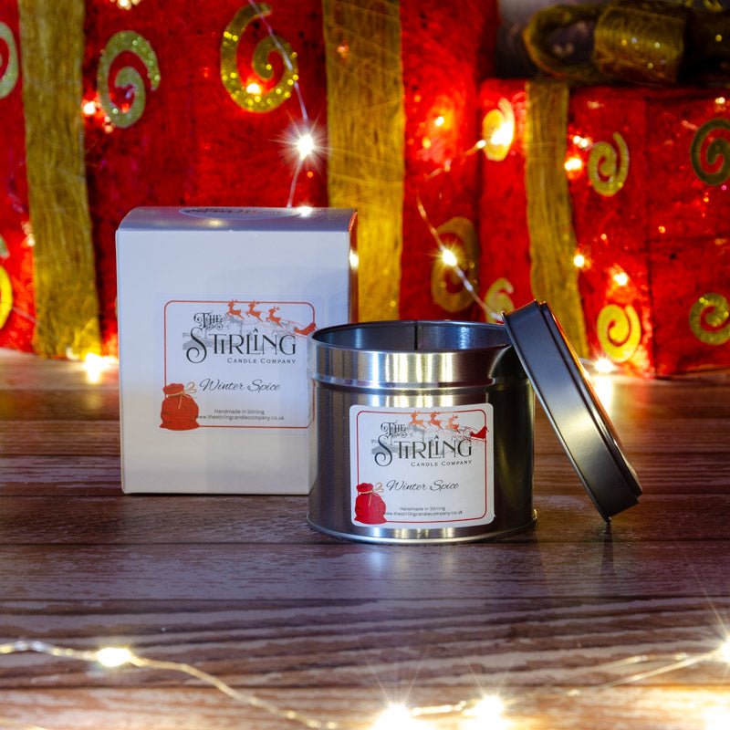 Winter Spice - Travel Tin Candle - Cotton Wick - REGN