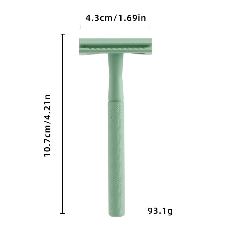 Women's Reusable Safety Razor With 5 Blades - Premium Eco Single Blade Razor - REGN
