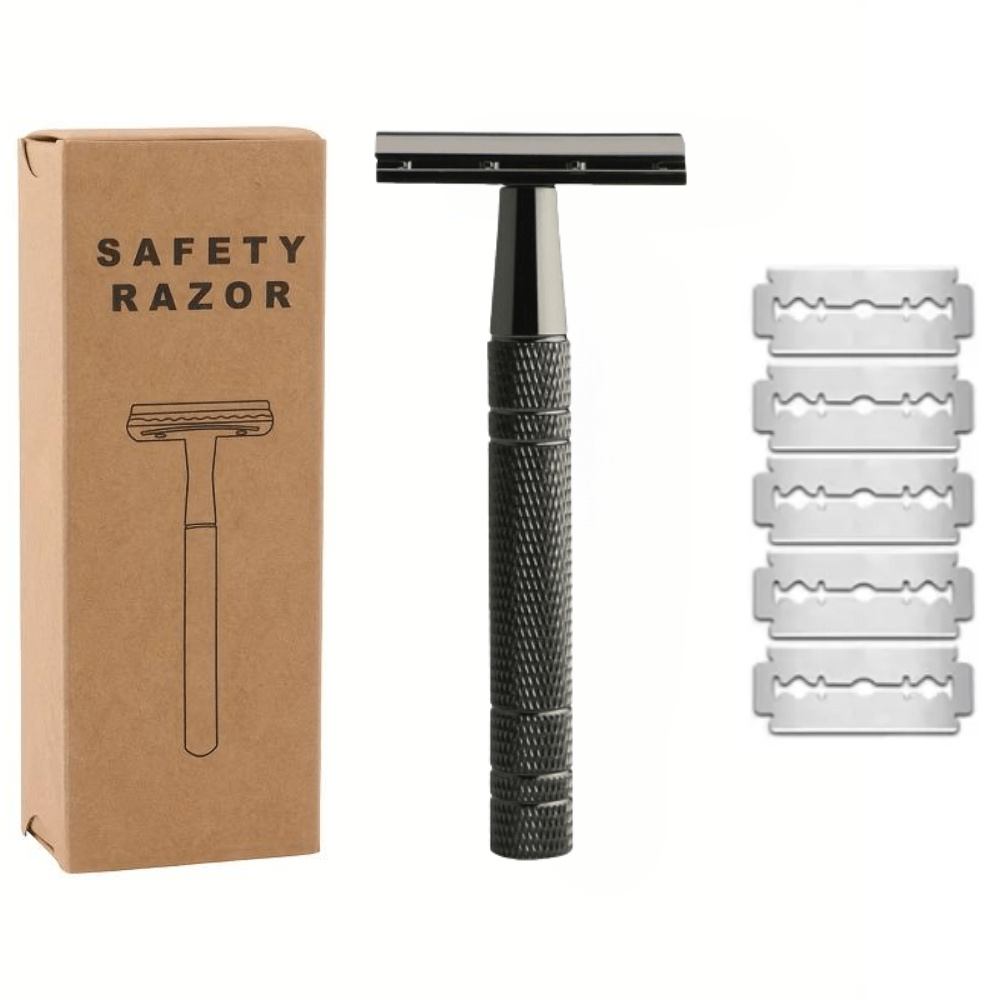 Women's Reusable Safety Razor With 5 Blades - Premium Eco Single Blade Razor, Choice Of Colours - REGN