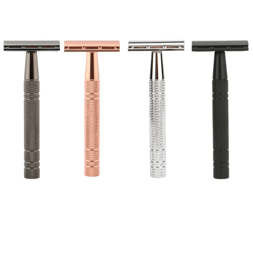 Women's Reusable Safety Razor With 5 Blades - Premium Eco Single Blade Razor, Choice Of Colours - REGN