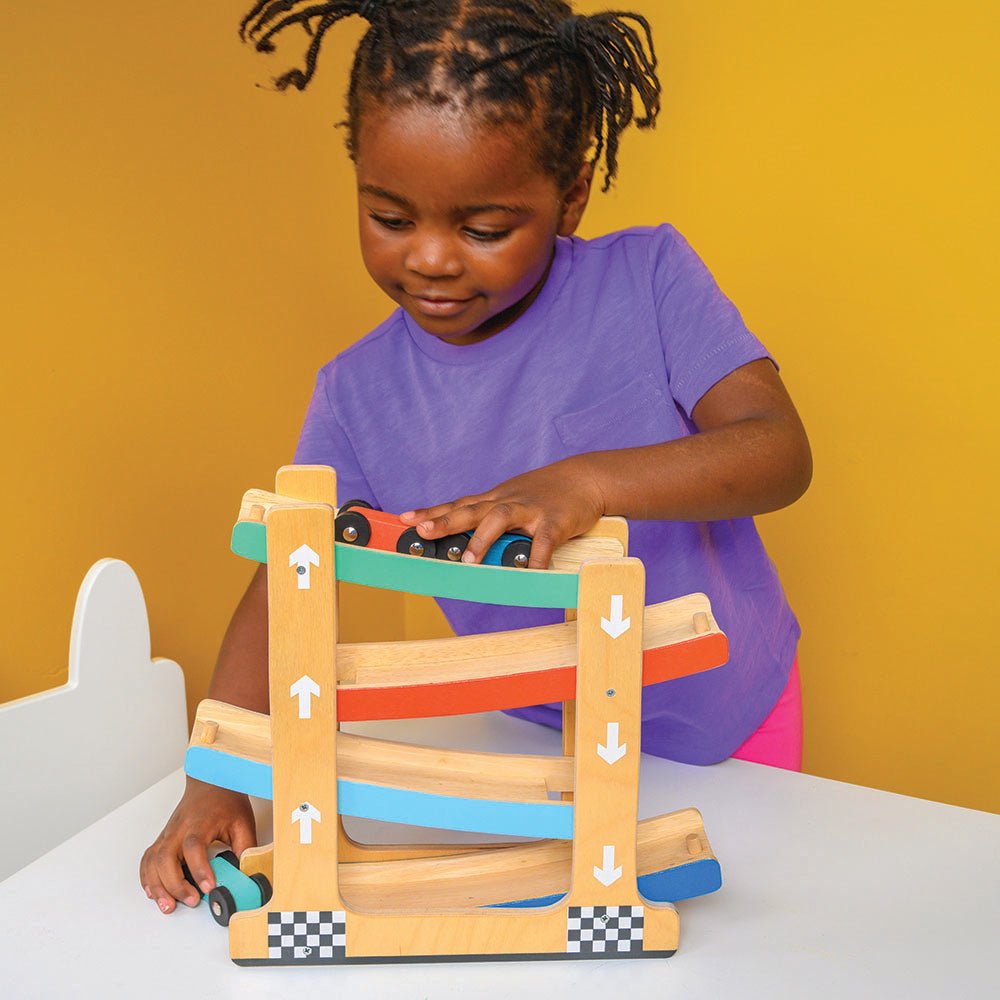 Wooden Ramp Racer Toy - REGN