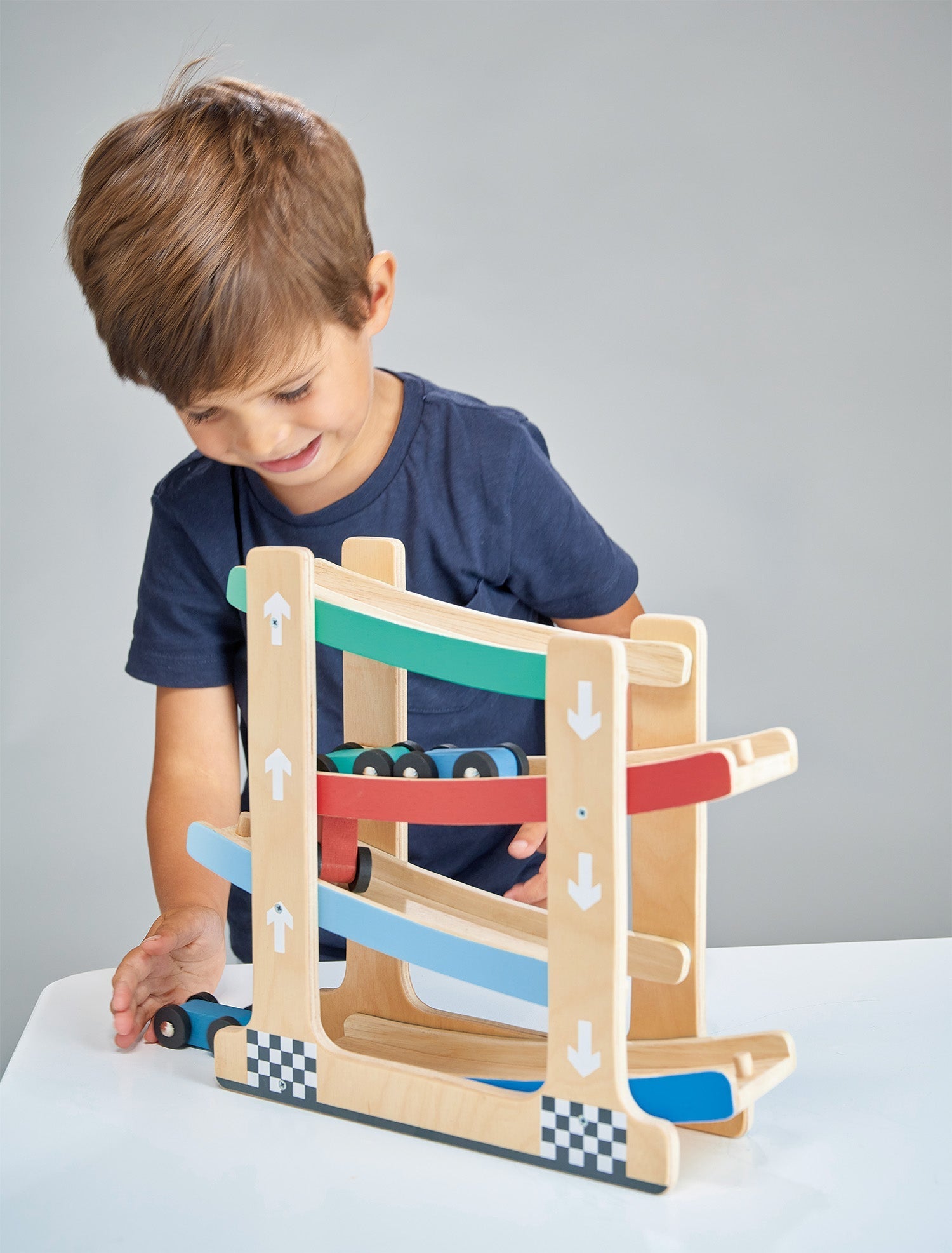 Wooden Ramp Racer Toy - REGN