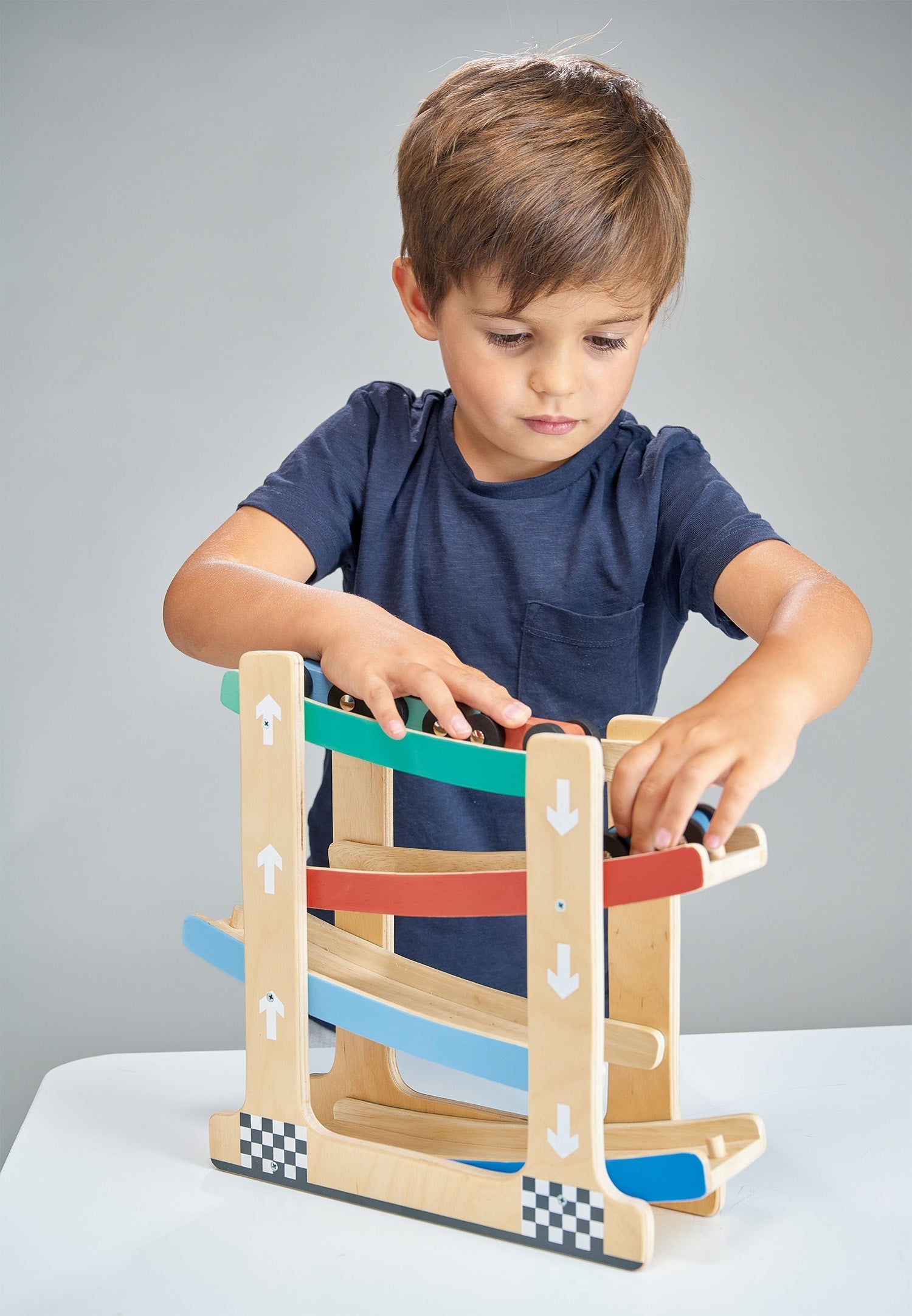 Wooden Ramp Racer Toy - REGN