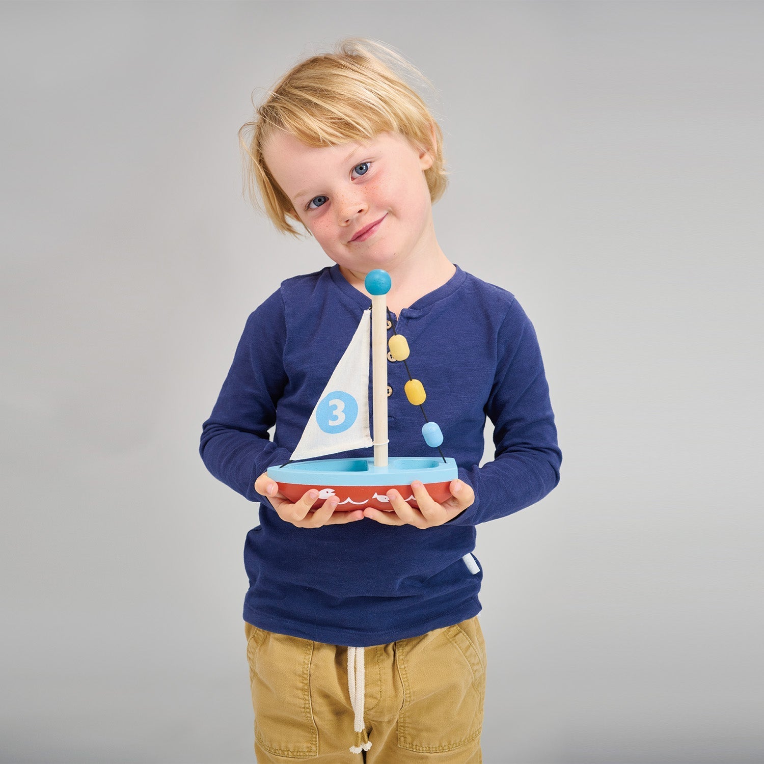 Wooden Sailing Boat - REGN