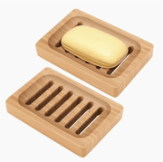 Wooden Soap Tray, Rectangular Shape Tray For Soap Bars - REGN