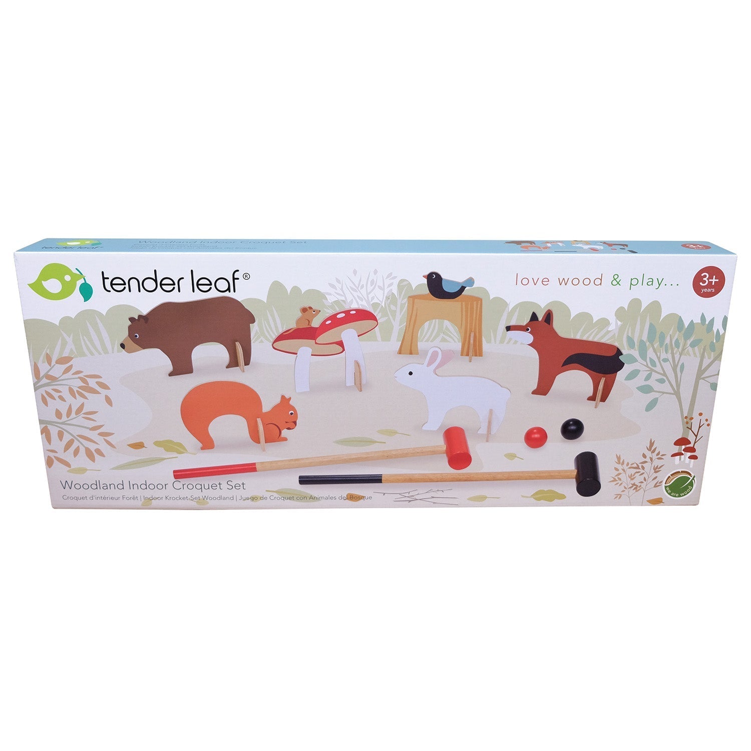 Woodland Indoor Croquet Set - REGN