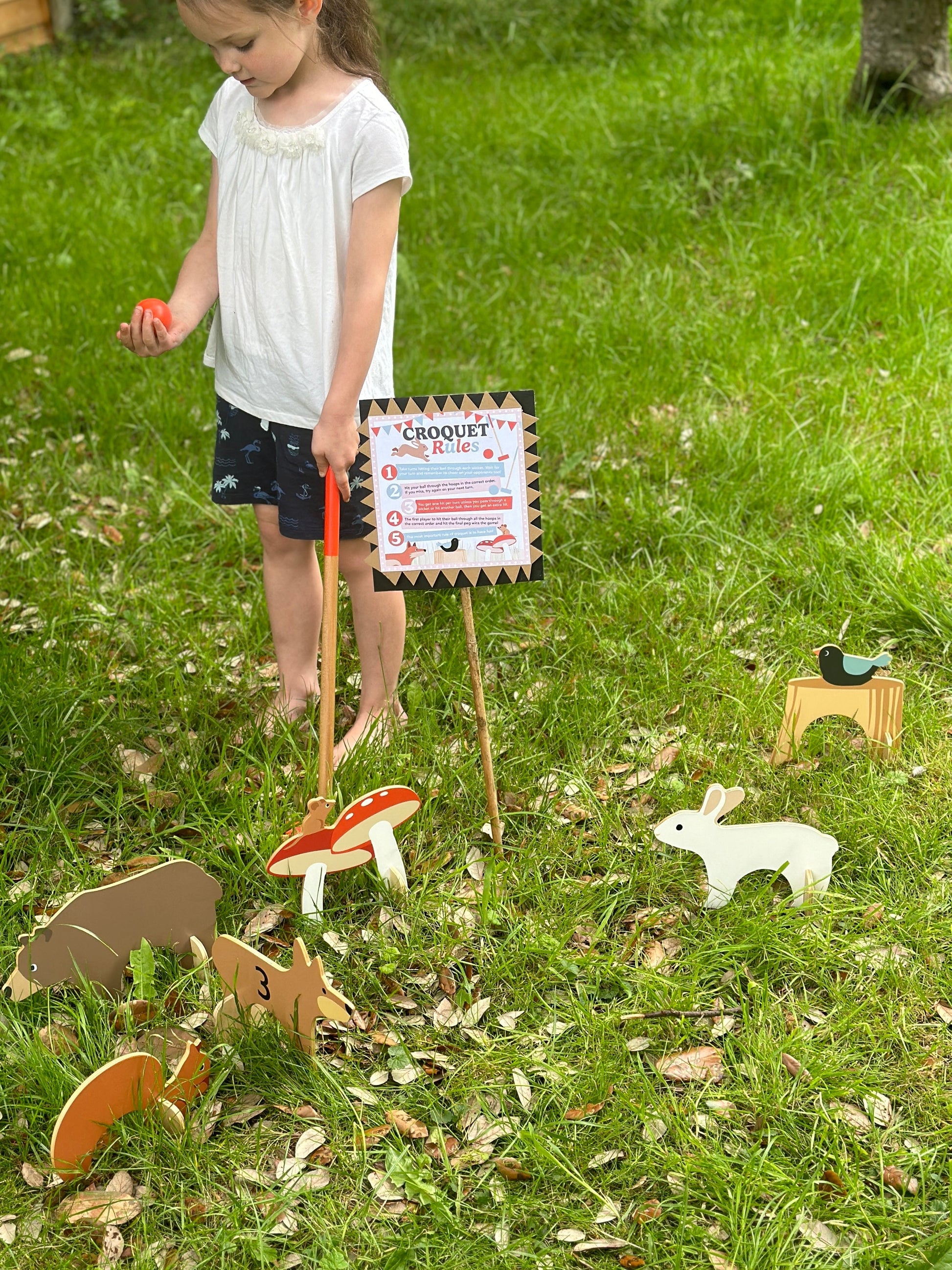 Woodland Indoor Croquet Set - REGN