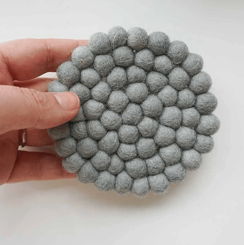 Wool Felt Hand Made Coaster - REGN