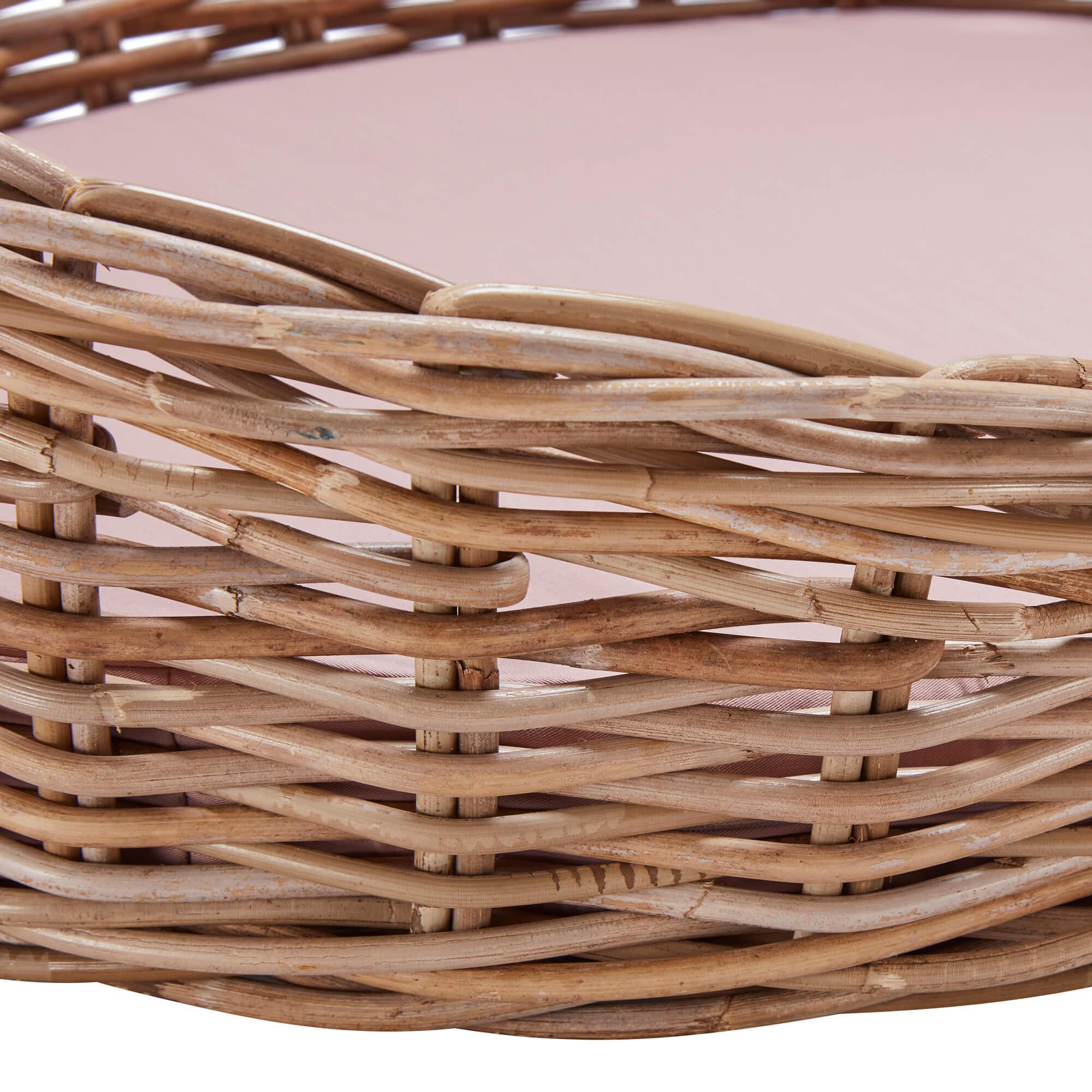Wovenhill Kubu Rattan Oval Pet Bed - REGN