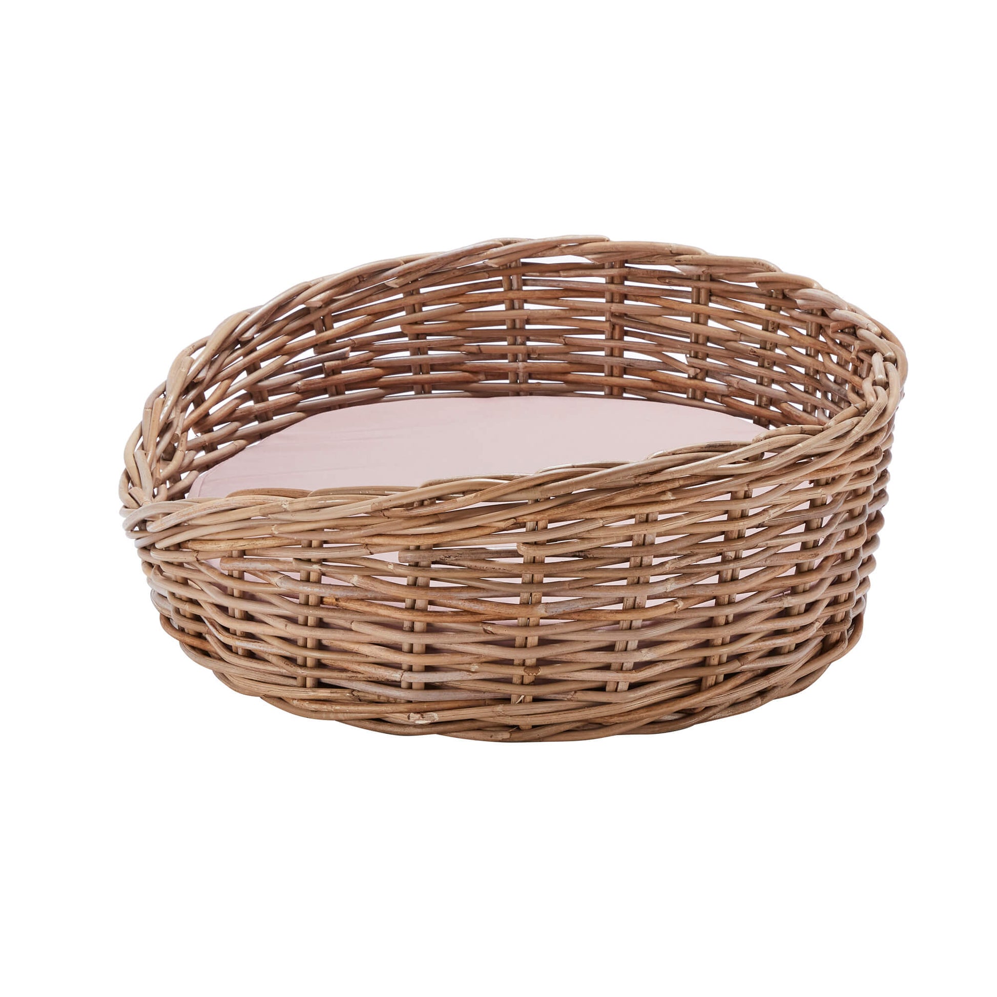 Wovenhill Kubu Rattan Oval Pet Bed - REGN