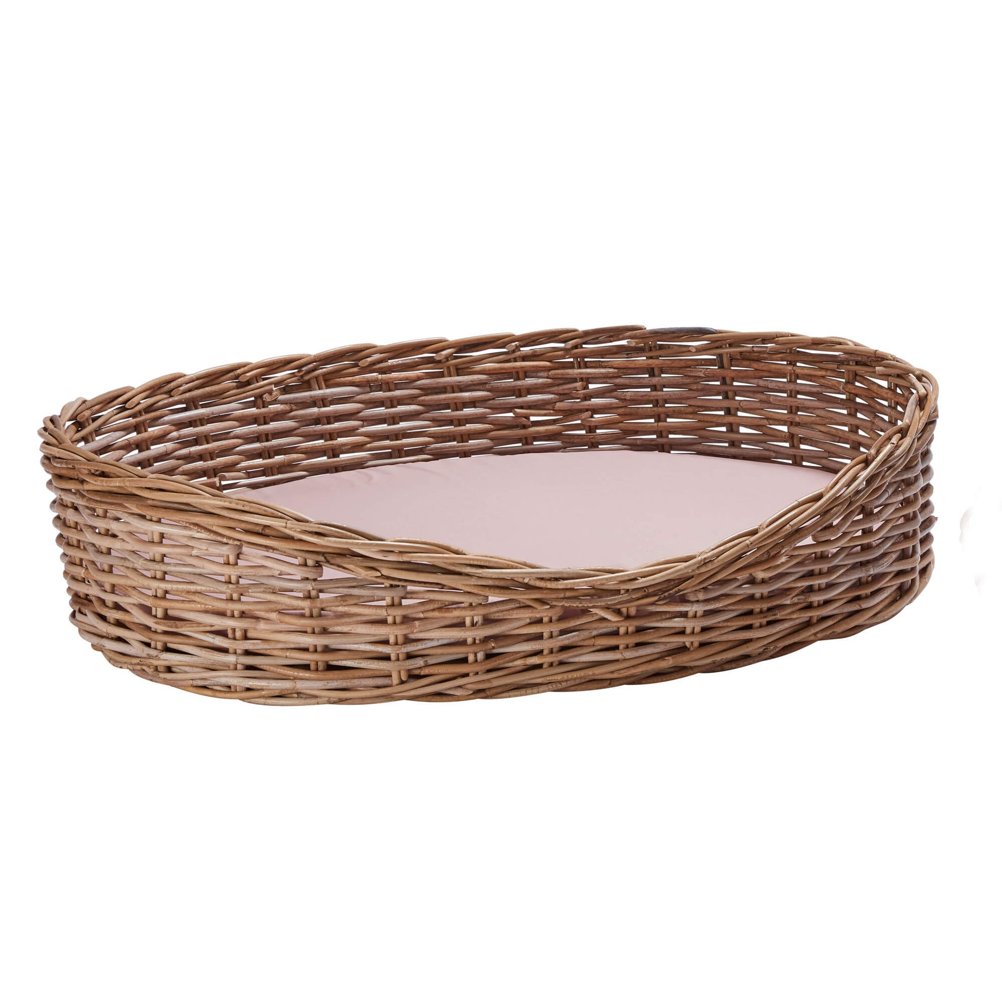Wovenhill Kubu Rattan Oval Pet Bed - REGN