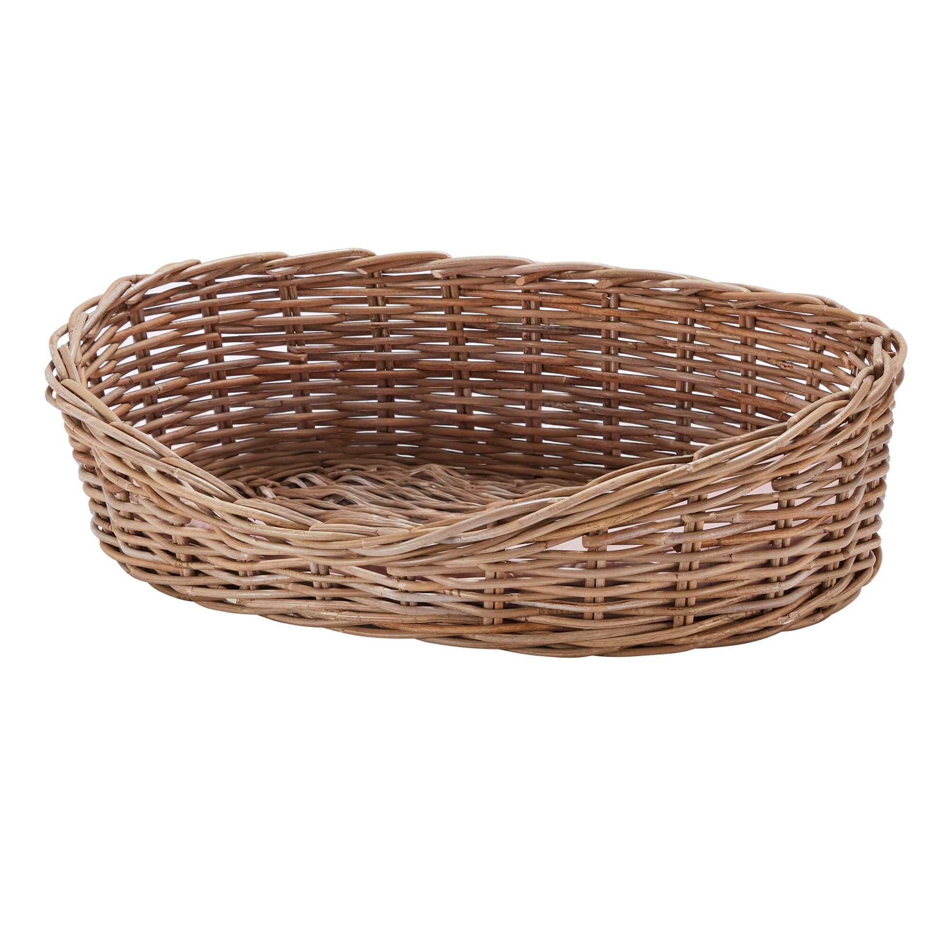 Wovenhill Kubu Rattan Oval Pet Bed - REGN