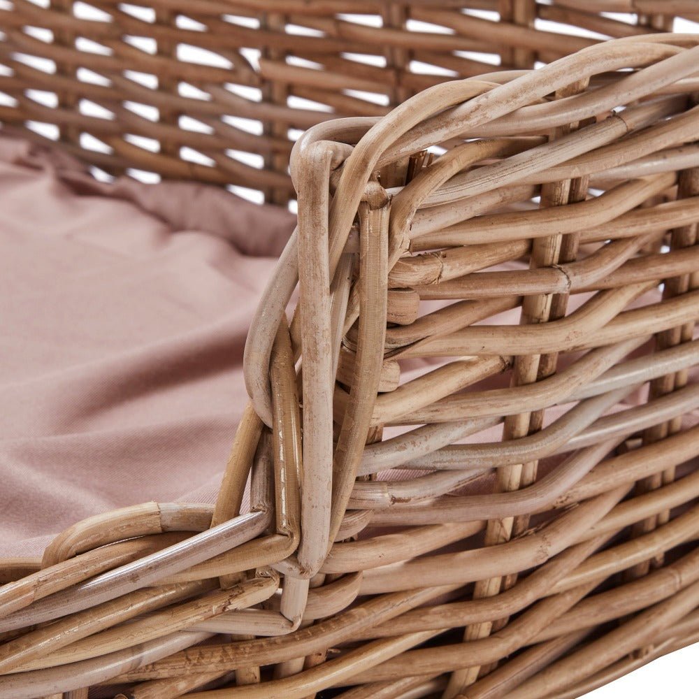 Wovenhill Kubu Rattan Rectangular Pet Bed - REGN