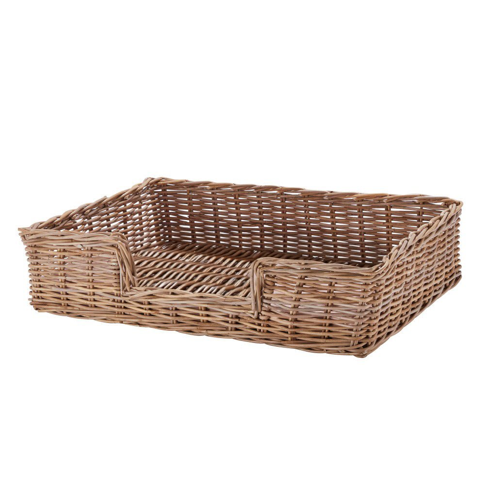 Wovenhill Kubu Rattan Rectangular Pet Bed - REGN