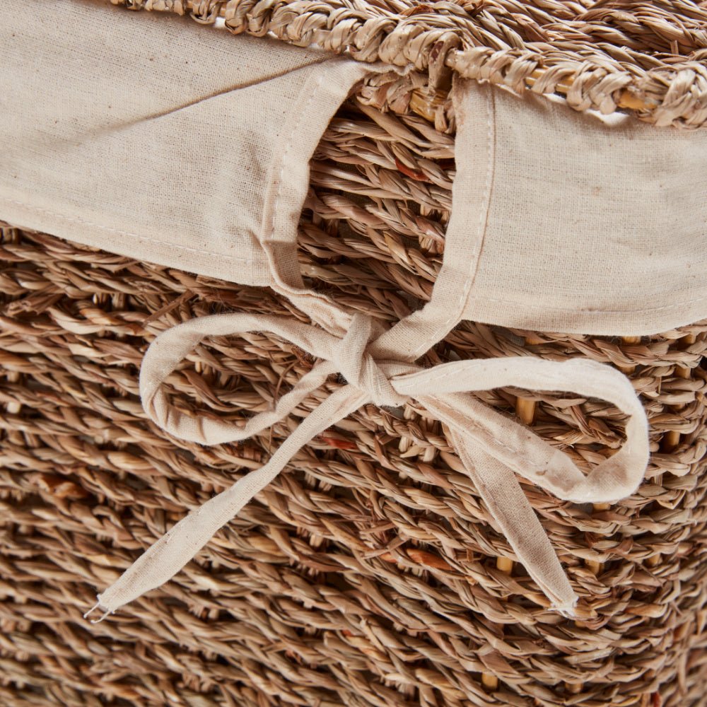 Wovenhill Seagrass Rattan Laundry Basket - REGN