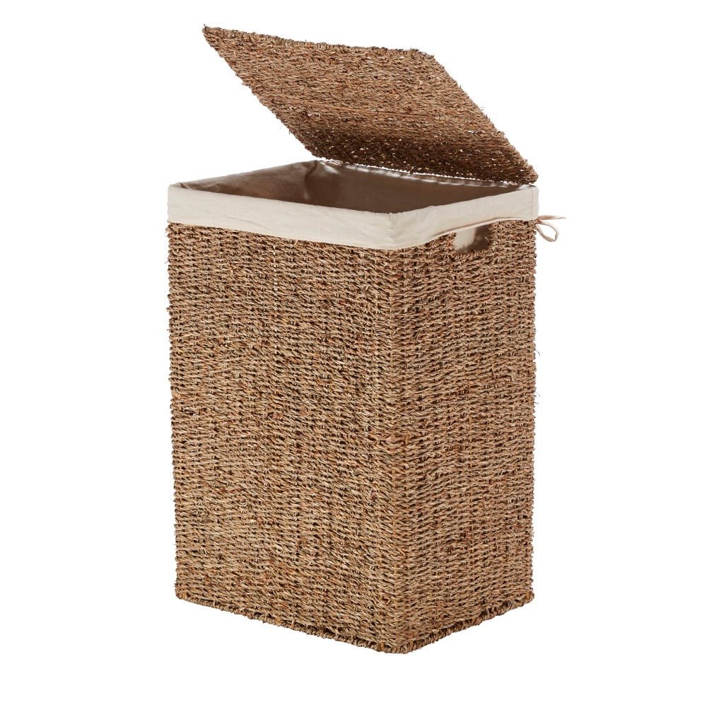 Wovenhill Seagrass Rattan Laundry Basket - REGN