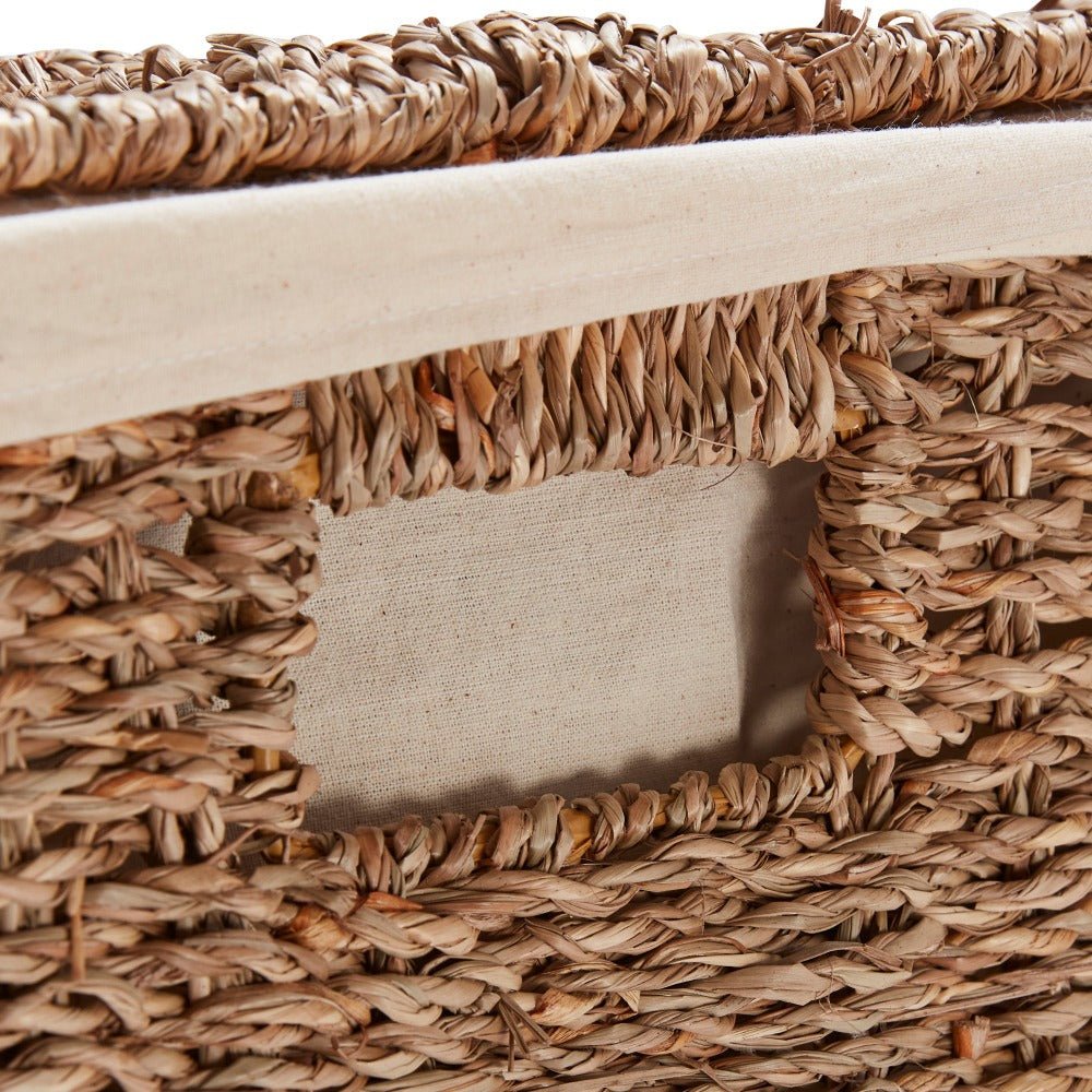 Wovenhill Seagrass Rattan Laundry Basket - REGN
